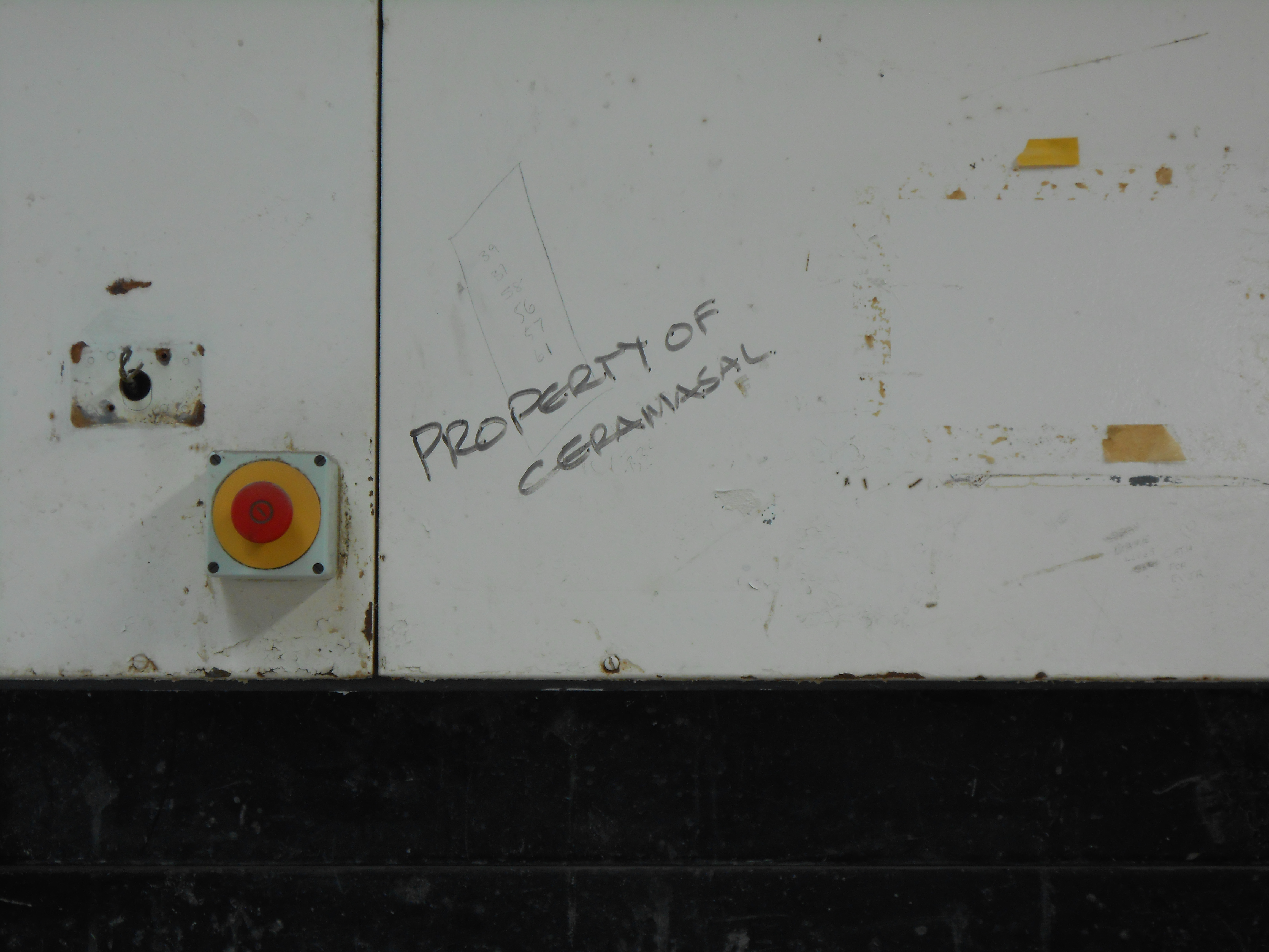 Behind the scenes at the British Ceramics Biennial 2013 (credit: Anna Kime) The China Hall, Old Spode Works, Stoke-on-Trent