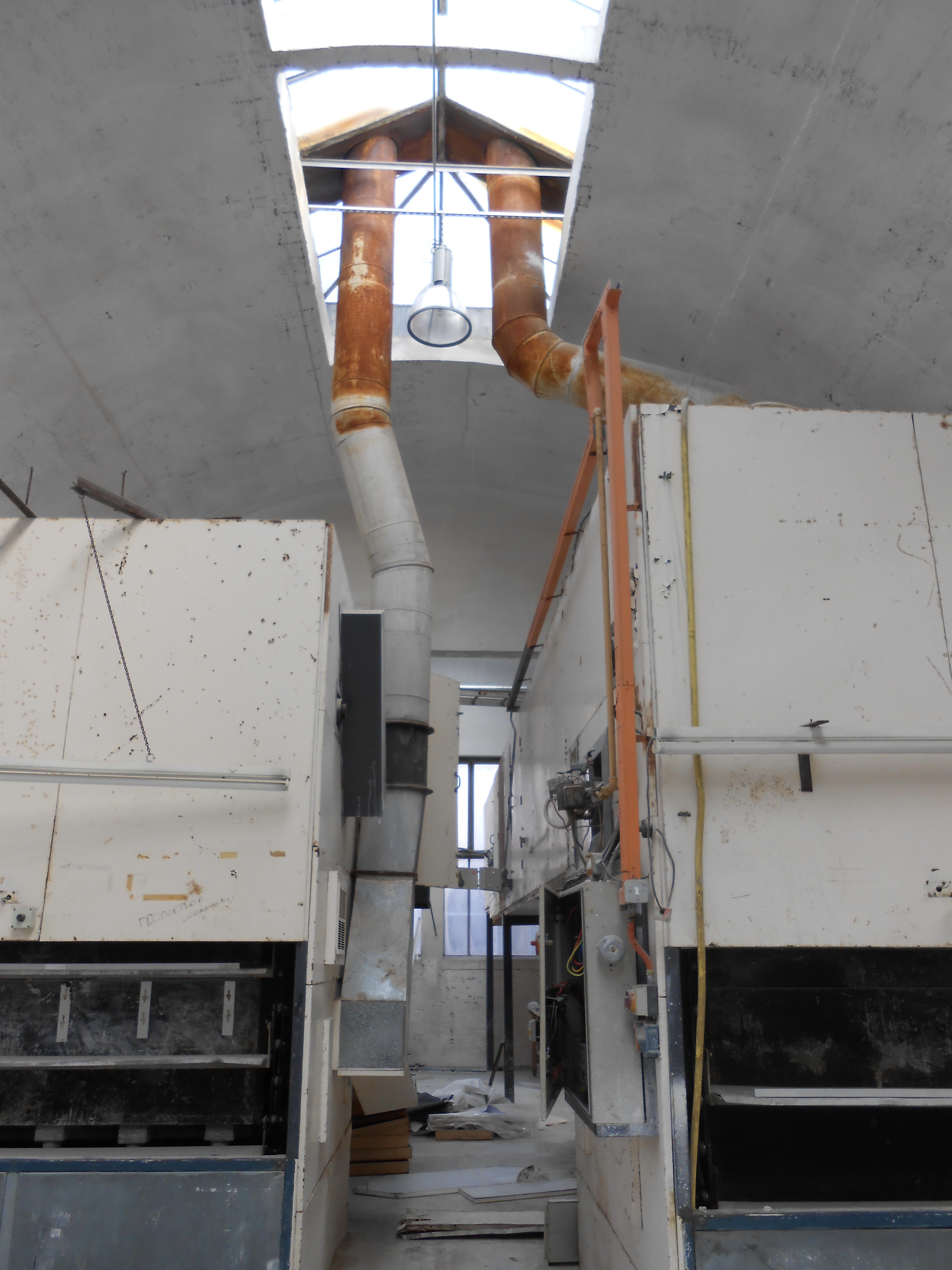 Behind the scenes at the British Ceramics Biennial 2013 (credit: Anna Kime) The China Hall, Old Spode Works, Stoke-on-Trent