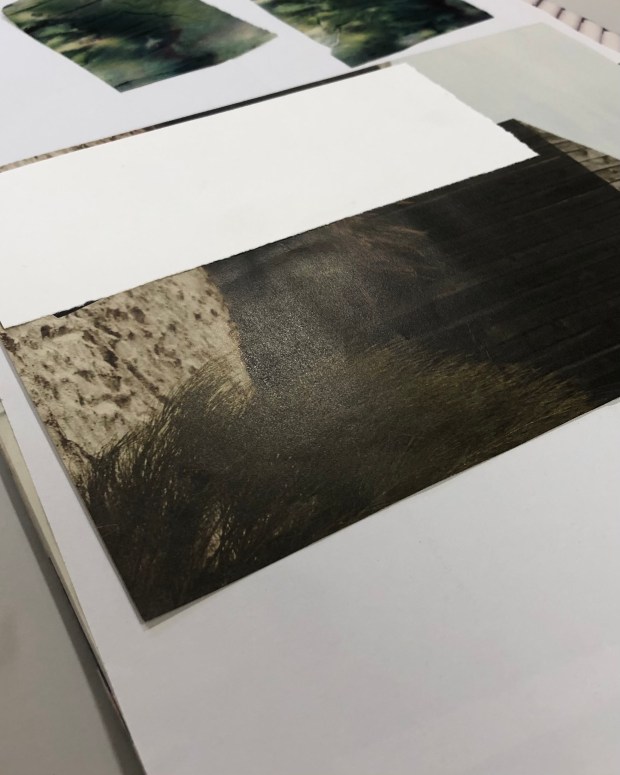 Strata I. Documenting my approach to research and sketchbooks (credit: Anna Kime)