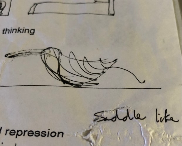 Strata I. Documenting my approach to research and sketchbooks (credit: Anna Kime)