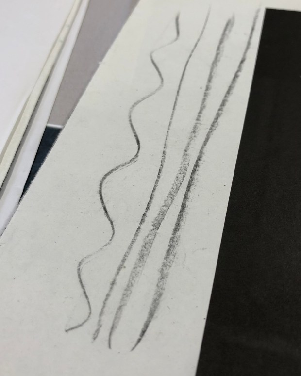 Strata I. Documenting my approach to research and sketchbooks (credit: Anna Kime)